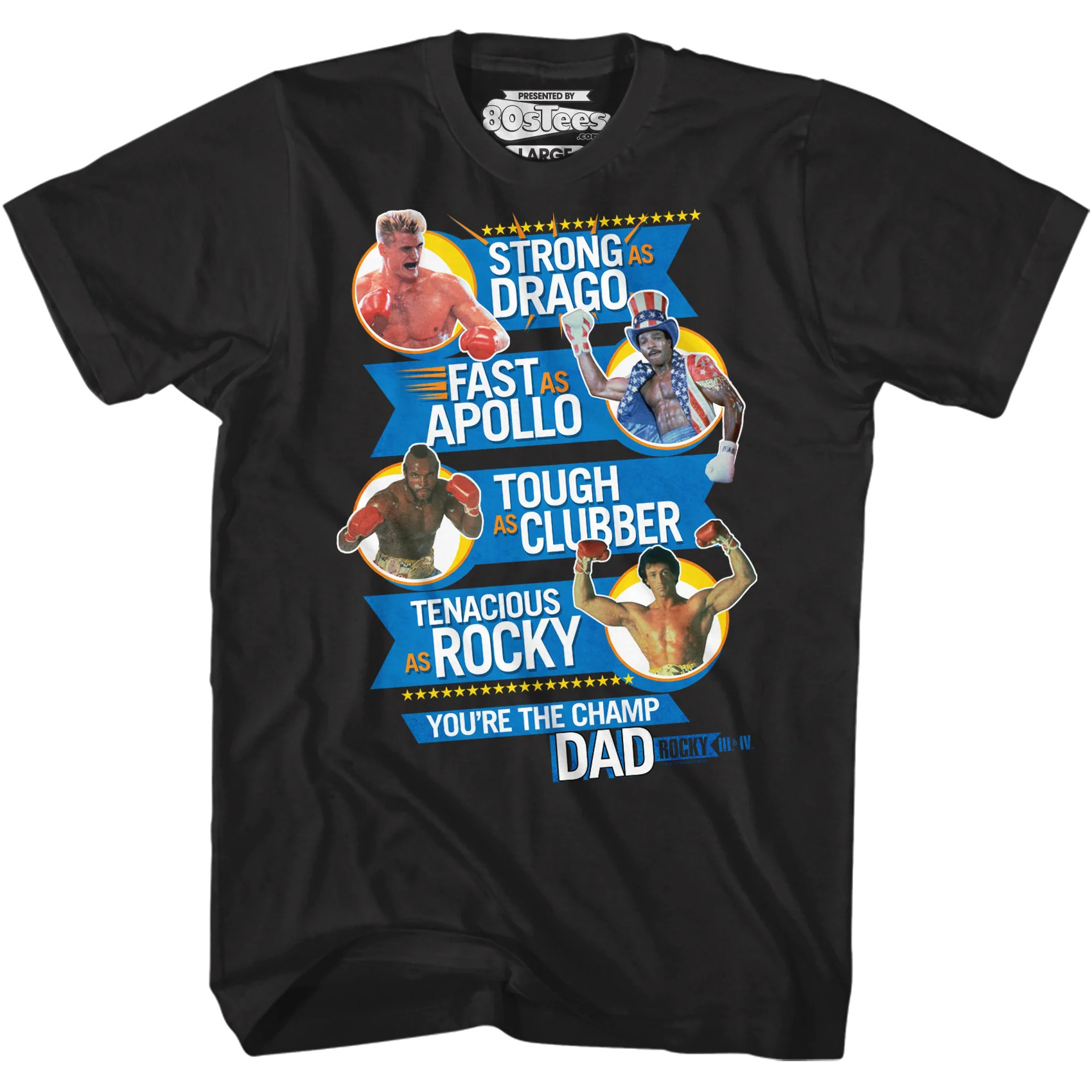 Rocky Fathers Day Tshirt